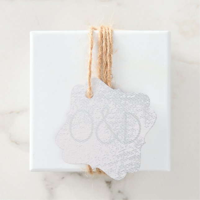Rustic Minimalist Gift Hang Tag  (With Box)