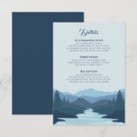 Rustic Misty Mountains Wedding Details