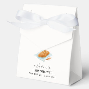 Rustic Modern Baking Bun In The Oven Baby Shower Favour Box