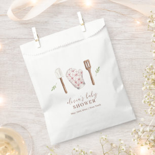 Rustic Modern Chef Kitchen Stuff Baby Shower Favour Bags