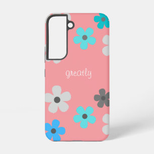Rustic Modern Floral  Samsung Galaxy Case