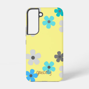 Rustic Modern Floral Samsung Galaxy Case
