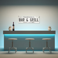 Rustic Modern Industrial Farmhouse Bar City