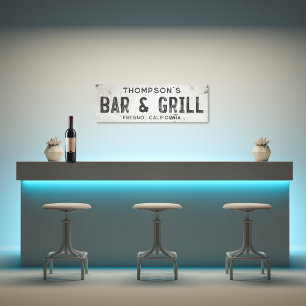 Rustic Modern Industrial Farmhouse Bar City Canvas Print