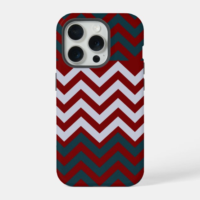 Rustic Monogram Groovy Chic iPhone Case (Back)