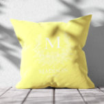 Rustic Monogram Personalised Initial Cushion<br><div class="desc">Add a cosy and stylish touch to your home with this rustic monogram throw pillow. Featuring a customisable initial in a timeless rustic design, this pillow blends farmhouse charm with modern elegance. Perfect for living rooms, bedrooms, or as a personalised gift for weddings, anniversaries, and housewarmings. A unique accent piece...</div>
