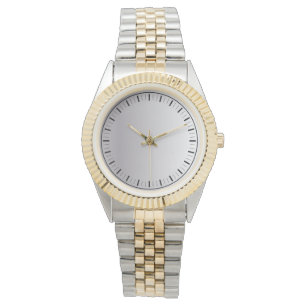 Rustic Monogrammed Men's Oversized  Watch