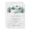 Rustic Mountain Forest Evergreen Tree Wedding