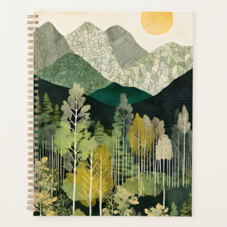 Rustic Mountain Scene Planner