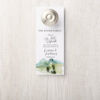 Rustic Mountain Wedding | Double Sided