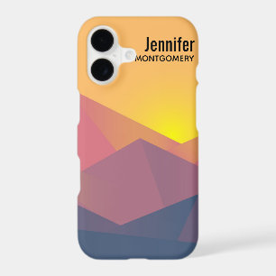 Rustic Mountains Geometric Minimalist