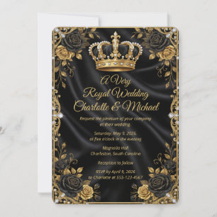 Rustic Natural Texture Wedding Invitation Earthy