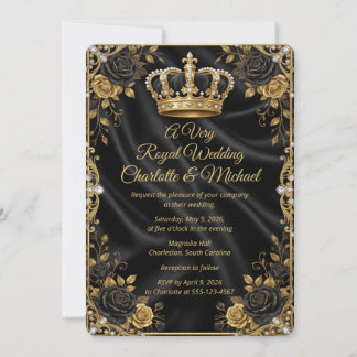Rustic Natural Texture Wedding Invitation Earthy