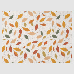 Rustic Nature-Inspired Leaf - Botanical Art Tissue Paper
