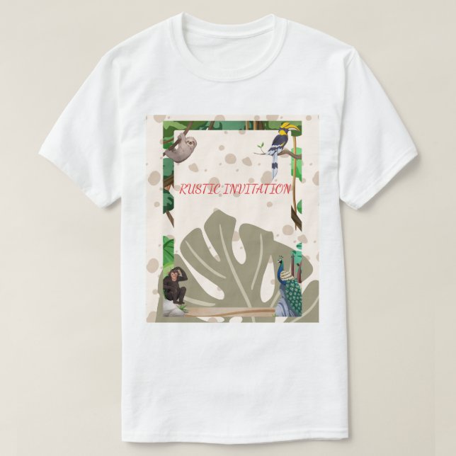Rustic Nature Shirt (Design Front)