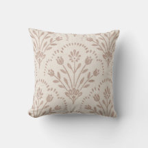 Rustic New Farmhouse Terracotta Floral Scallop