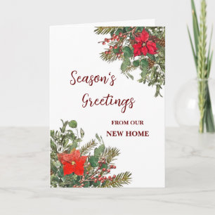 Rustic New Home Christmas Card