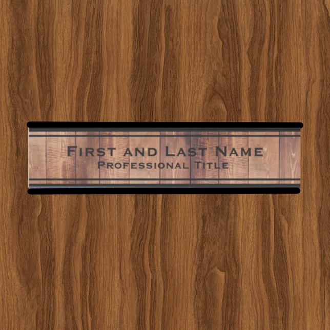 Rustic Office Door Sign Signs Wood Grain Look (Creator Uploaded)