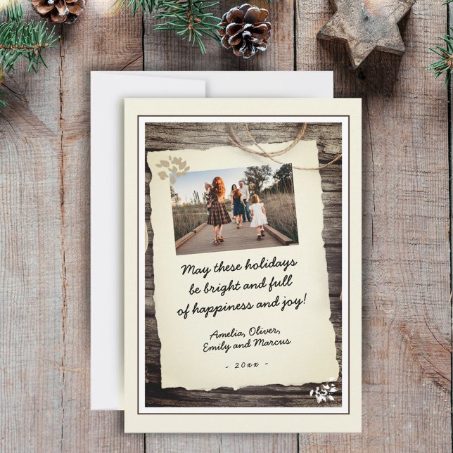 Rustic Old Paper Hand-drawn Script Photo Holiday C (Creator Uploaded)