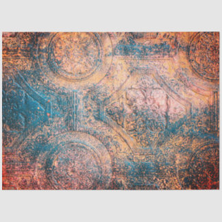 Rustic Old World in Sangria Decoupage Tissue Paper