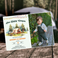 Rustic One Happy Camper 1st Birthday Party
