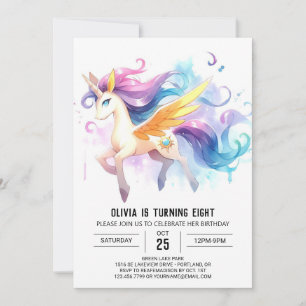Rustic Online Horse Birthday Invitation