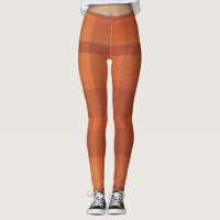 Rustic Orange Autumn  Fall Plaid Tartan 