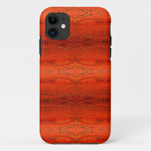 Rustic Orange Aztec Pattern Case-Mate iPhone Case