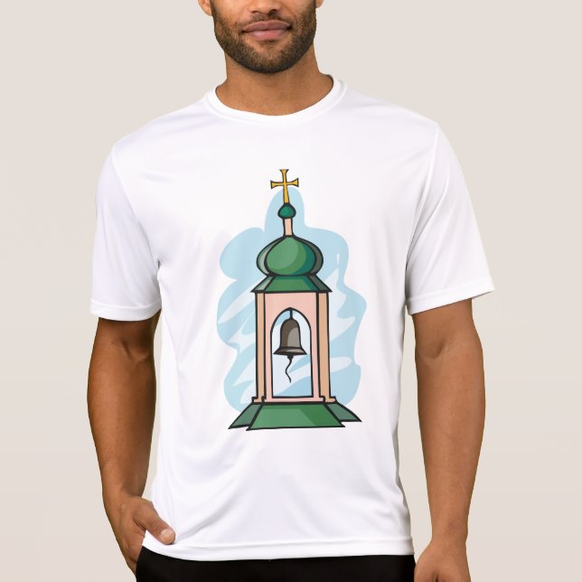 Rustic Orthodox Church Belfry T-Shirt (Front)