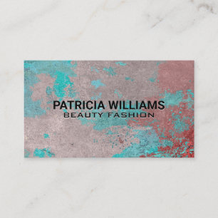 Rustic Painted Grunge Background Business Card