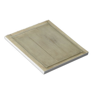 Rustic Painted Wood Notepad