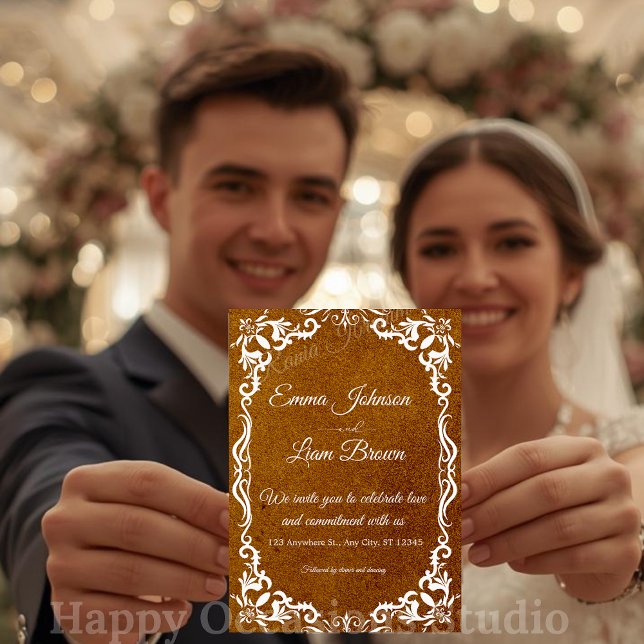 Rustic Papel Picado Mexican Wedding Invitation (Creator Uploaded)