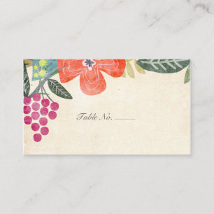 Rustic Paradise   Guest Escort Cards