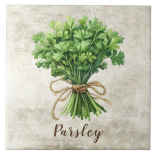 Rustic Parsley Faux Ceramic Tile