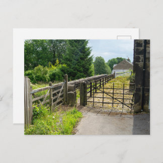 Rustic Path, Mytholmroyd Postcard