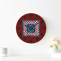 Rustic Patriotic Americana Quilt Pattern USA Art 