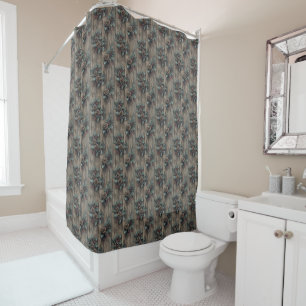 Rustic Pattern Shower Curtain