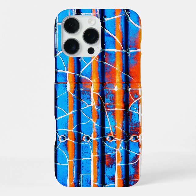 Rustic Peeling Paint iPhone Case (Back)