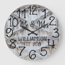 Rustic Personalised Grey Wood Custom