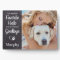 Rustic Pet Memorial Personalised Dog Photo