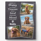 Rustic Pet Photo Collage Dog Memorial