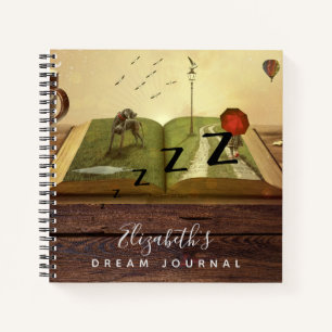 Rustic Photo Dream Journal Analysis Record