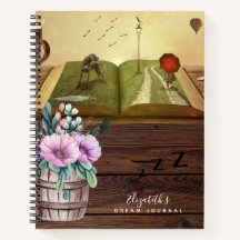 Rustic Photo Dream Journal Analysis Record