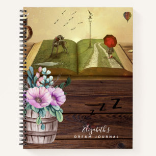Rustic Photo Dream Journal Analysis Record