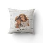 Rustic Photo Frame with Shiplap Background Print