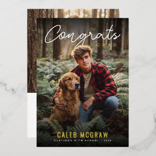 Rustic PhotoPop Graduation