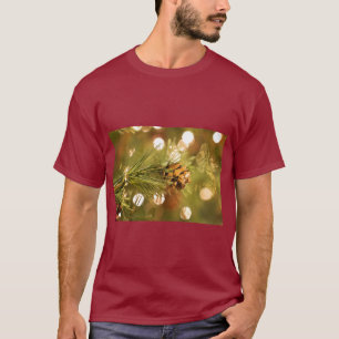 Rustic Pine Cone T-Shirt – Natural Woodland Charm