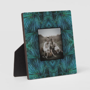 Rustic Pine trees pine forest green evergreen Plaque