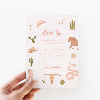 Rustic Pink Cowgirl Baby Shower