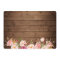 Rustic Pink Floral Lace String Lights Thank You